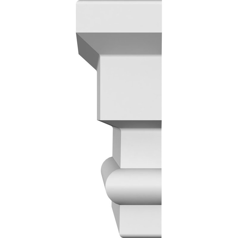 Endurathane Panel Crosshead, 100" Bottom Width x 102" Top Width x 5 1/2"H x 1"P, Factory Primed, 100 inches