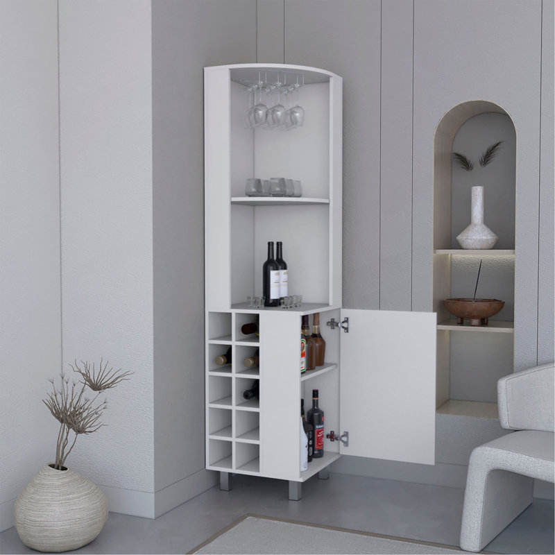 Armoire de bar avec quatre tablettes Kaia