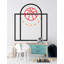 Décalcomanie murale Basketball Free Throw Line. (48 x 43)-94889876