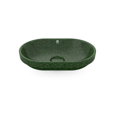 Woodio Soft60 15.748'' Wood Oval Bathroom Sink