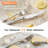 Vintage Silverware Set, 60-piece 18/10 Stainless Steel Flatware Set For 12