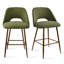 Tabouret de comptoir rembourré H 26 po Berneta-1155552548-1186250876