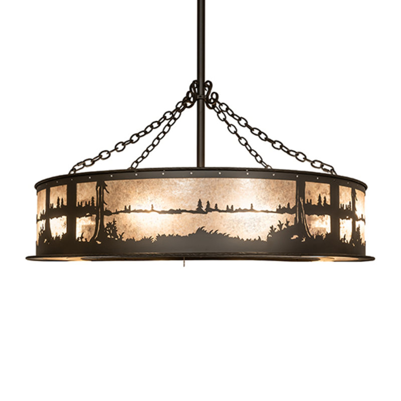 Quiet Pond Downrod Ceiling Fan