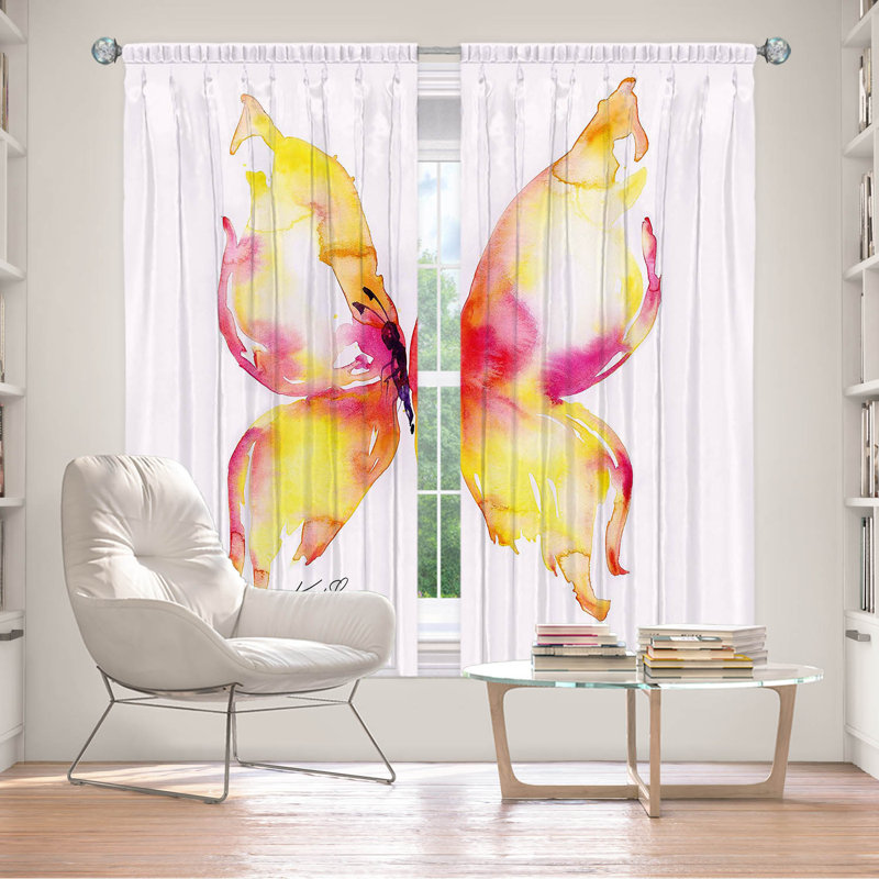 Room Darkening Curtain Pair, 40" W x 82" L