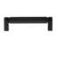 Ensemble de poignées noires matte de 4 po Kent Knurled-109763852-61132309