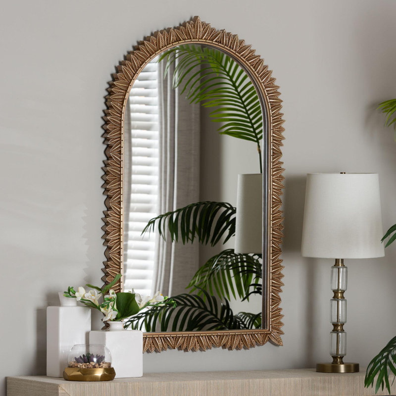 Miroir d'appoint mural Benildis Baxton Studio Caitlin