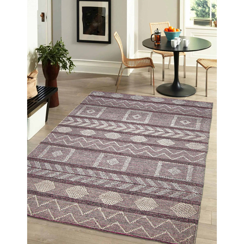Tapis rose Sienna 6 pi 1 po x 9 pi