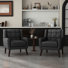 Fauteuil d'appoint revêtu de similicuir 28,3 po Davey