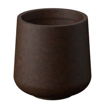 Concrete Round Planter / Pot With Drainage Holes