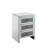 Rollins Mirrored Glass Top 3 - Drawer End Table