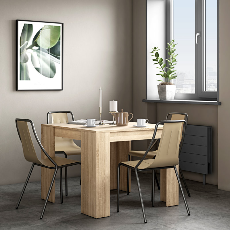 198cm Console Table, Natural Oak