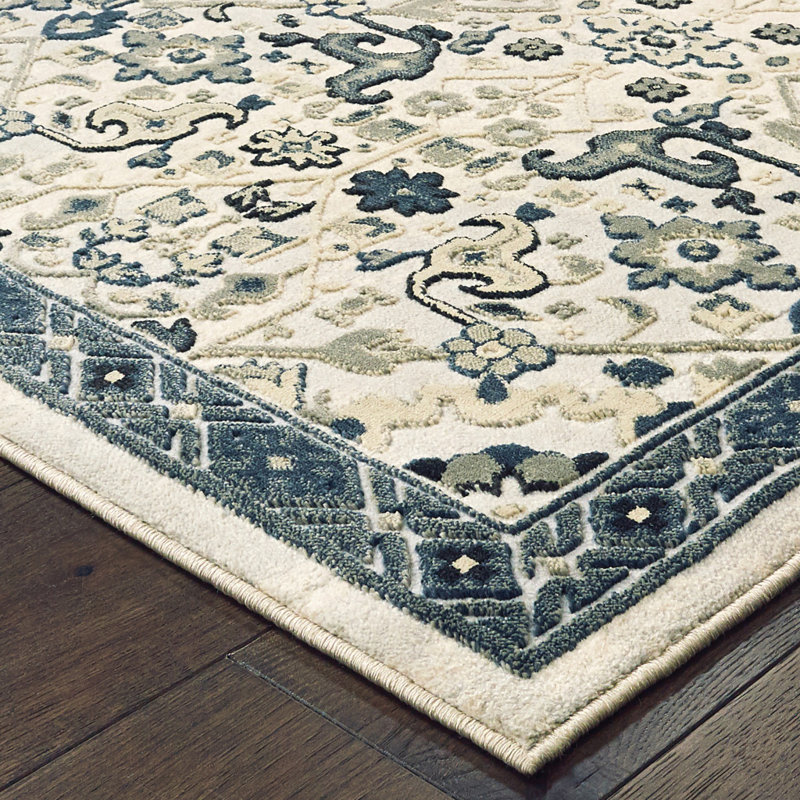 Laurie Oriental Indoor Rug, Rectangle 6'7" x 9'6"