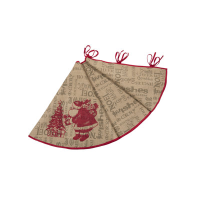 Burlap Tree Skirt