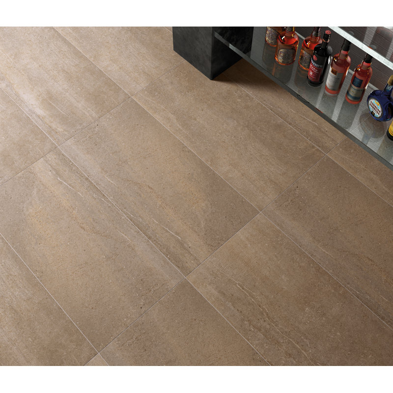 Uptown™ 12" x 3" Porcelain Bullnose Tile Trim in Hudson