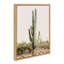 «Sunrise Cactus» par Amy Peterson, reproduction d'art sur toile encadrée-1434249115-1434249116