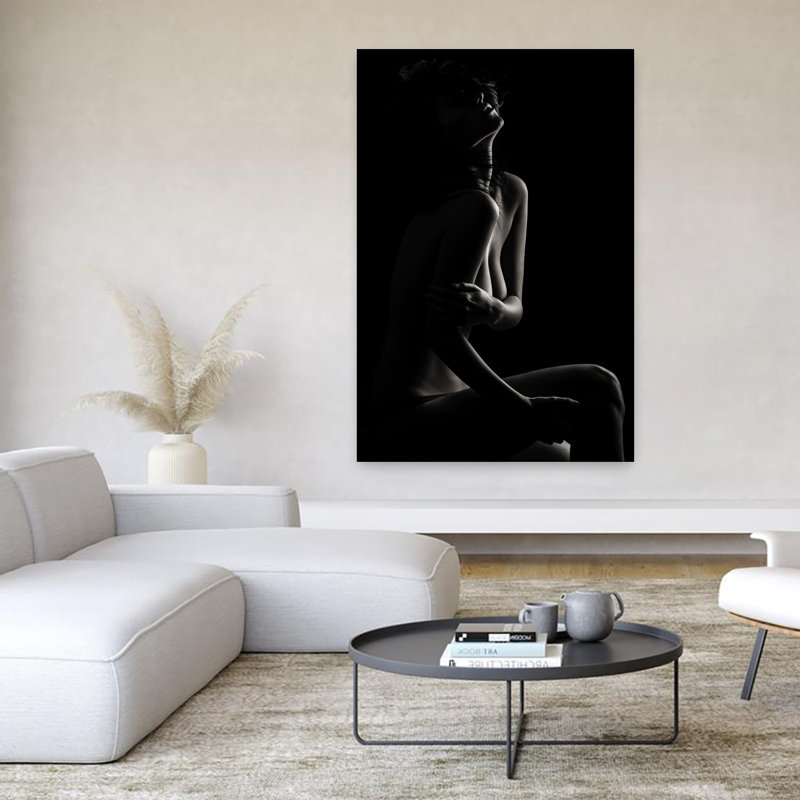 Art contemporain Portrait contemporain, H 60 po x l 40 po