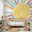 Papier peint abstrait géométrique Sun-577662692-577662690
