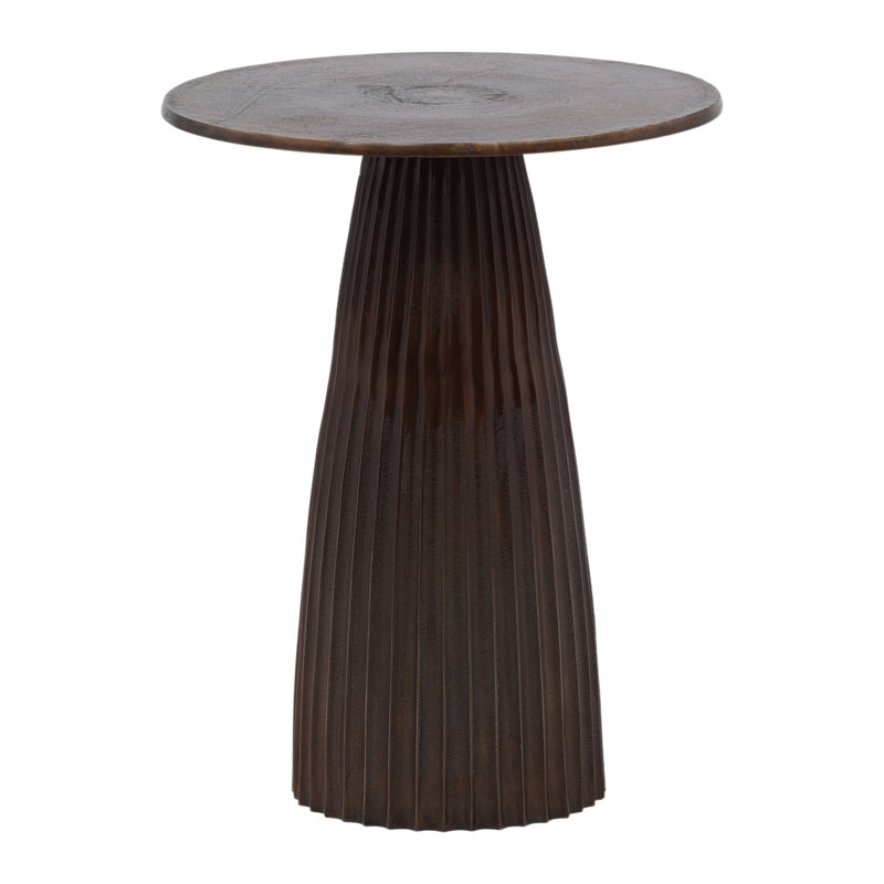 Aramis End Table Bronze