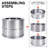 20 Inch Smokeless Firepit Outdoor, Stainless Steel Fire Pit, Smokeless Fire Pit For Outside With Carry Bag For Camping Backyard Patio Garden Picnic