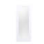 Panneau de porte intérieure 32 po x 80 po à 1 panneau en verre trempé givré blanc apprêté composite-122093002