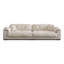 Coussin de canapé blanc modulaire en polyester Fourseat-1753285705