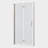 1 3/8" Adjustment,Universal Pivot Shower Door, Open Outside, With 1/4" Tempered Glass-116077652