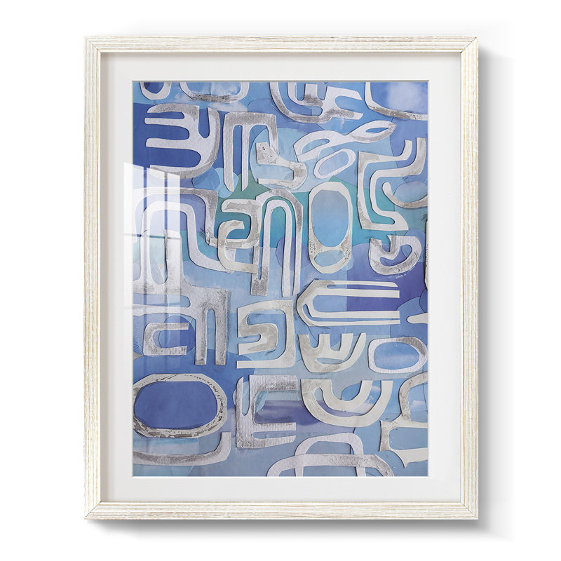 Siesta Key -Framed Print, 28.5" H x 20.5" W, White