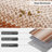 Machine Washable Rug for Living Room Braided Print Non-Slip Area Rug Stain Resistant Carpet for Dining Room Bedroom Nursery Office-1187039360
