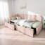   3ft Daybed Sofa Bed With 2 Drawers Velvet-2052396662