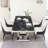 78.7"Faux Marble Dining Table(Dining Table Only)