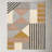 Laureate Geometric Handmade Tufted Wool Cream/Light Gray/Brown Area Rug-1581135679