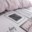 Cotton Blend Solid Colour Duvet Cover Set
