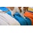 Knitted Blanket with Tassel Trim-100781419