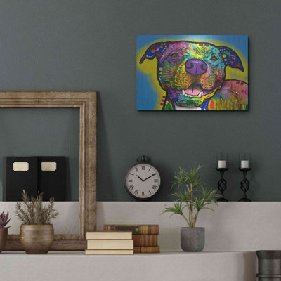 «Doggie Dog» par Dean Russo, impression sur métal sans cadre