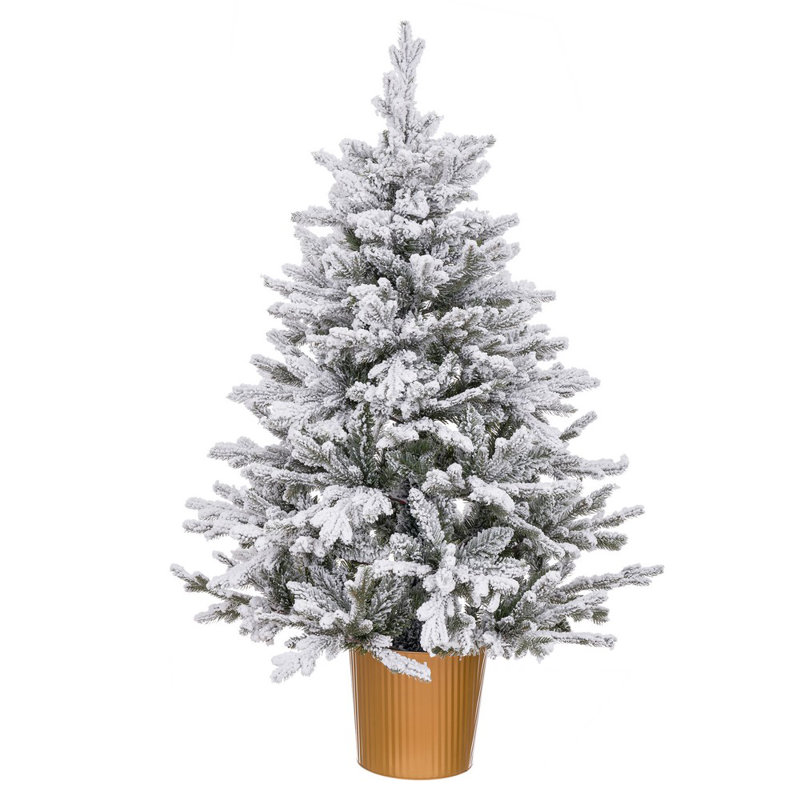 3.94' H Artificial Pine Christmas Tree