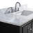 Ewen 48" Single Bathroom Vanity with Carrara Marble Top-25066082-25066081-25066083