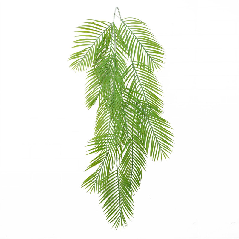 Artificial Realistic Palm Hanging Fern Plant by Extra Large Long.