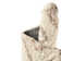 Tapis à poils longs treillis beige Rugs.com