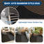 Tapis à rayures en jute Modern Modern-889464275-889464278