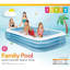 Piscine gonflable familiale: Capacité de 277 gallons - 120 po x 72 po x 22 po - Bleu-132273531