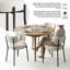 Chaise d'appoint en velours Harrisville