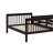 Full-Over-Full Bunk Bed With Guard Rail And Storage-1095840300
