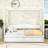 2 Drawers Twin Wood Canopy Daybed-253165160