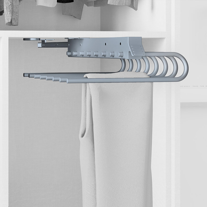 Pinette 49.8cm 4 Wall Towel Bar, Chrome