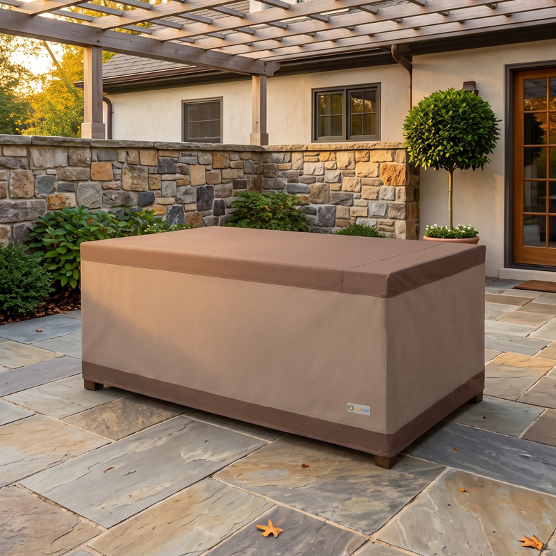 Khurram Ultimate Waterproof Outdoor Table Cover, 35" H x 86" W x 46" D