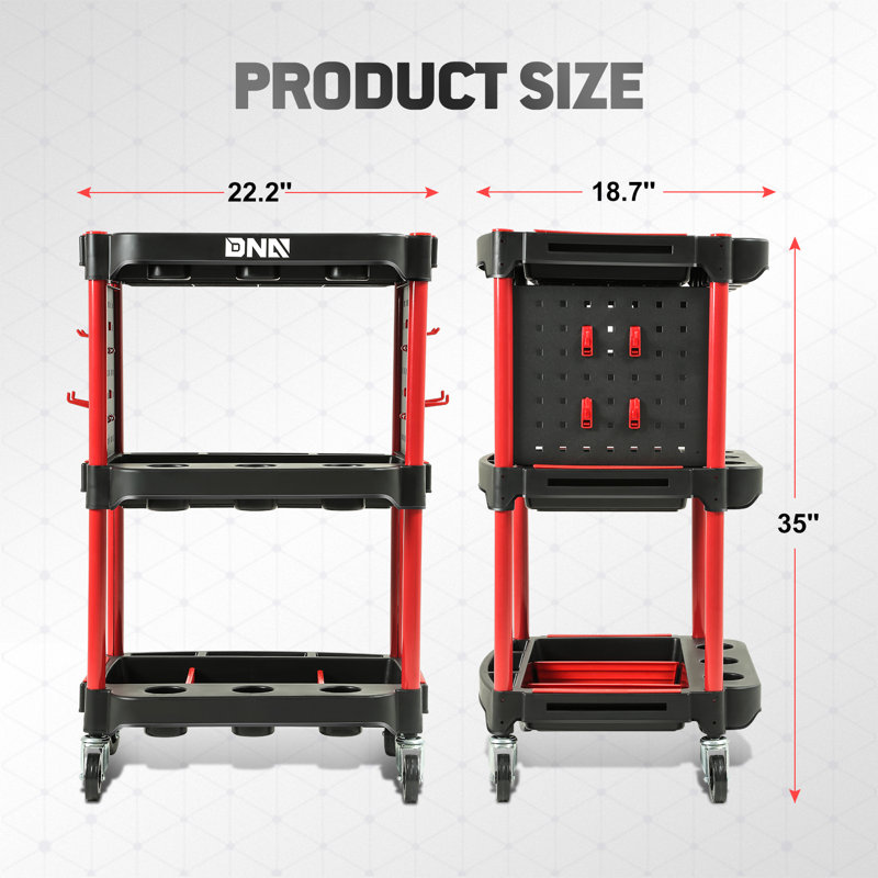 10'' H x 20'' W Utility Cart