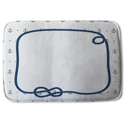 Akelah Memory Foam Non-Slip Bath Rug