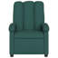 Fauteuil inclinable de massage vidaXL, dossier / repose-pieds réglable, tissu-97814344-121977066