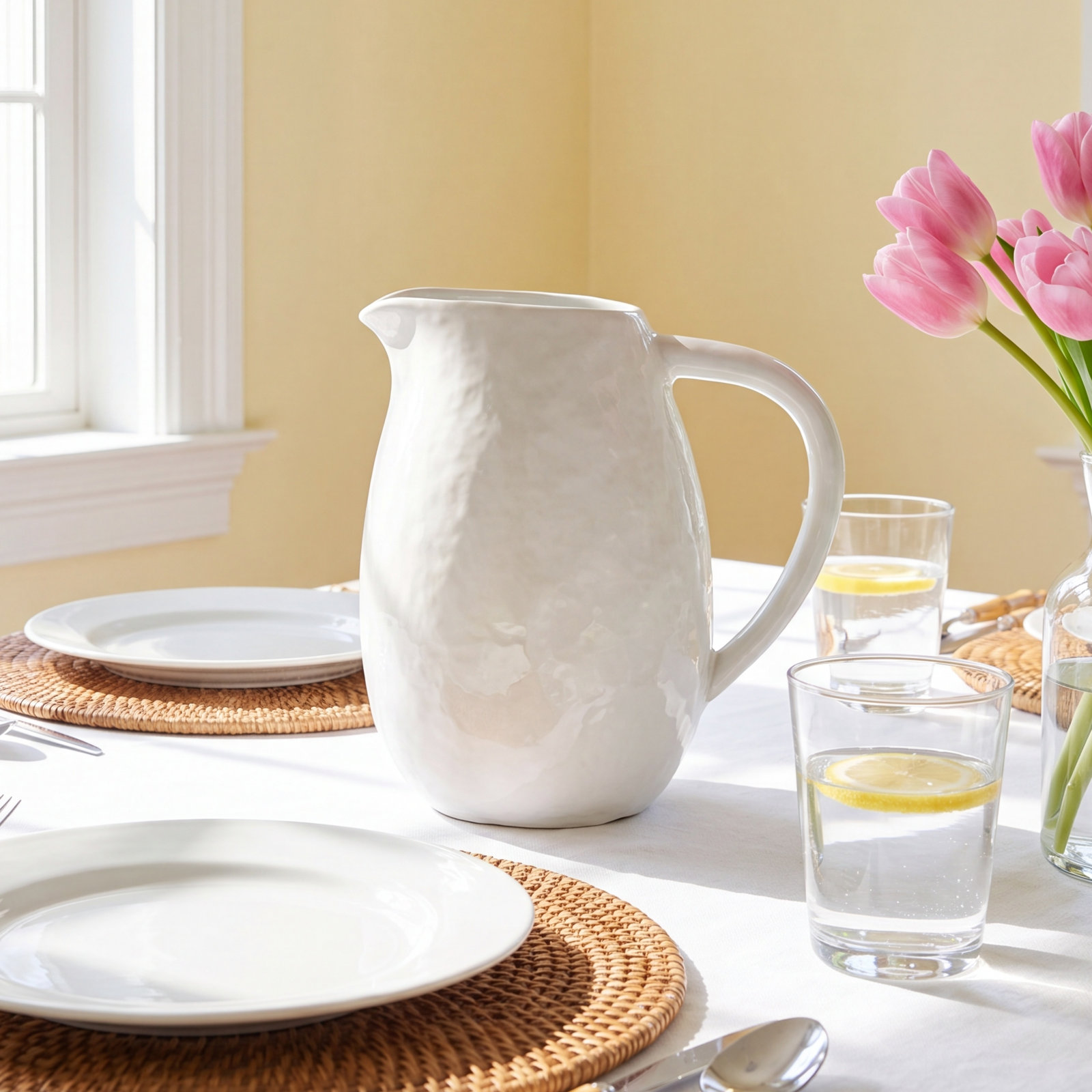 Jahanahn 64oz. Stoneware Pitcher