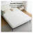 10-Inch King Gel-Perforated Foam Mattress with 7-Zone Support, Made in Japan